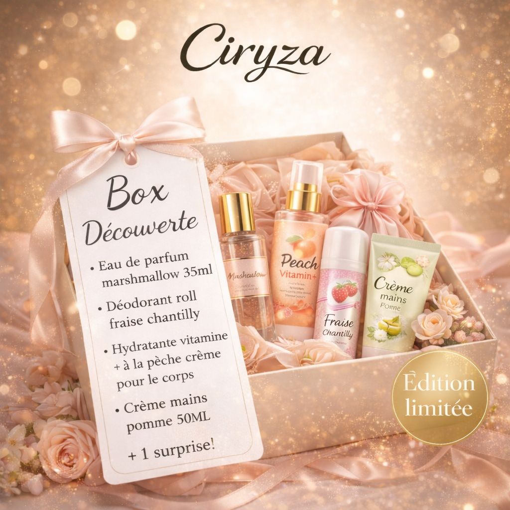 🌸 Box Découverte - Ciryza
